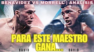 BENAVIDEZ VS MORRELL: las claves de la victoria