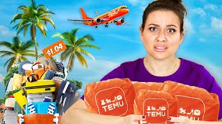 I Bought all my Vacation Items from Temu: I'm Scared!?