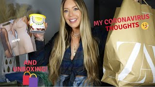 UNBOXING // CORONAVIRUS // MY FIRST SIT DOWN CHAT
