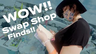 Finding hidden treasures at the LARGEST flea market in the world! Swap Shop in Florida!