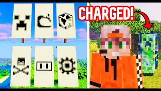 HOW TO GET ALL BANNER PATTERNS IN MINECRAFT!!