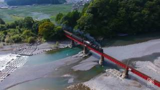 【ドローン 4K空撮】大井川鐵道 空撮