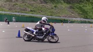 2017年4月30日 トライジムカーナRd 1 Nクラス4番 1H ラボくん VTZ250