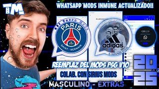 *ACTUALIZACIÓN DE WHATSAPP MODS INMUNE︙CRMESSI V11 ︙¿MEJOR  MODS DE WHATSAPP 2025? *