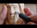 carving a nose with a dremel