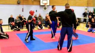 PKA Interclub Dec 2012 - Will vs Sam - Semi Cadet Final