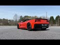K19054 2019 Corvette C7 Grand Sport walk around and driving video