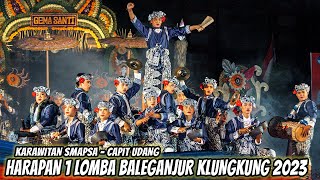 JUARA HARAPAN 1 BALEGANJUR AKSIKU TINGKAT SMA/SMK SE-KABUPATEN KLUNGKUNG 2023 | KARAWITAN SMAPSA