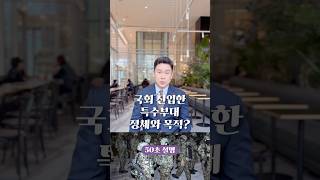 국회 진입한 특수부대 정체와 목적? 50초 안에 설명하기 #김진 #돌직구쇼