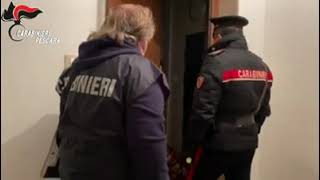 Carabinieri raid home in Pescara and wonder what they'll find