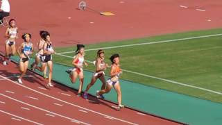 16年9月17日熊本県新人戦　女子800ｍ決勝