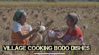 Village cooking I Traditional Bodo Dishes I Helina Daimary | Barsha Rani Basumatary