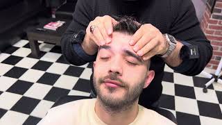 ASMR MASSAGE • Sleep session head flying • Barber Turkish