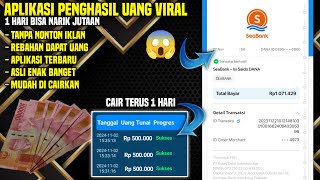 Berhasil Narik 5 Juta Dari - Aplikasi Penghasil Uang Terbaru ini | Terbukti Membayar😱