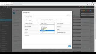 ProjX360 | Add a Work Order