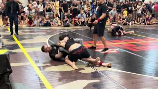 Wild Aggressive Action In BJJ No GI Open Weight Match From Idaho. What is your Favorite Part?