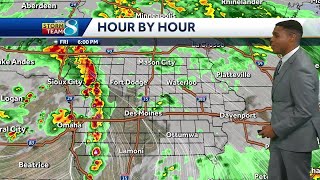 The latest on severe weather in Iowa