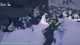 Lonely Mountains: Snow Riders - First Look at the Multiplayer - Tannenstein Trail 2