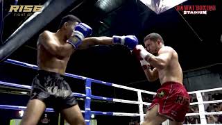 🇦🇫 Afghanistan vs Thailand 🇹🇭 | Lightning-Fast Knockout by High Kick in First Round!