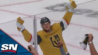 Jack Eichel Scores First Career Playoff Goal To Give Golden Knights Lead Over Jets