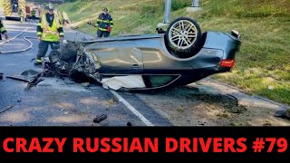 RUSSIAN DASHCAM- Crazy Drivers Car Crash Compilation #79