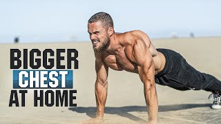 Most Effective CHEST Workout at HOME (NO EQUIPMENT NEEDED)