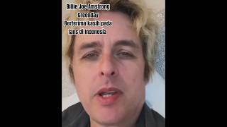 Billie Joe Amstrong Berterima kasih pada fans di Indonesia