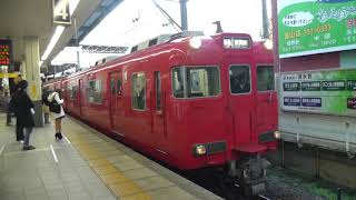 名鉄6000系6008F　普通東岡崎ゆき金山駅発車