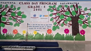 Machhapuchchhre School Grade 4 Class Day Program