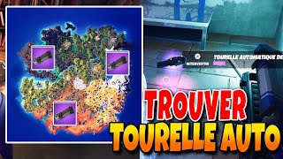 Où Trouver la TOURELLE AUTOMATIQUE de War Machine sur Fortnite Saison 4