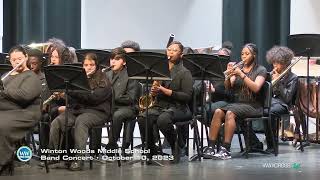 Winton Woods Middle School Band Concert - October 10, 2023