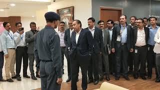 Mukesh Ambani visit in Kolkata Jio Godrej Office
