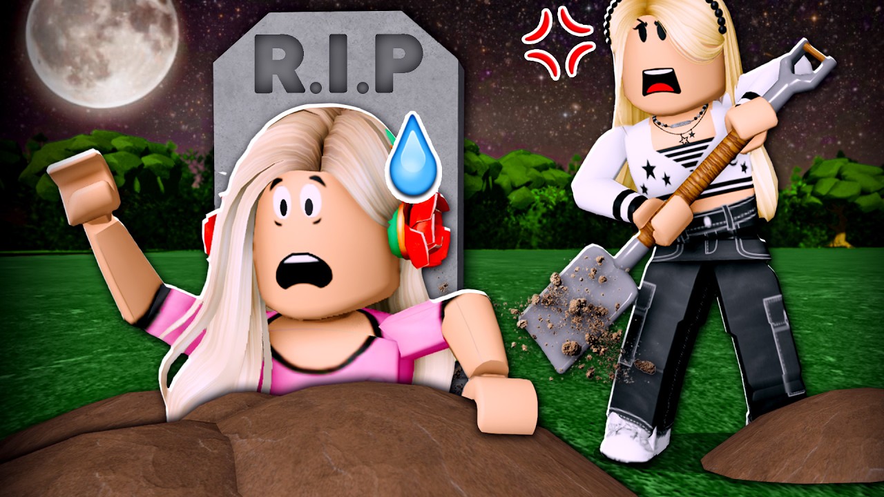 Mean Sister Buried Me Alive Roblox Youtube