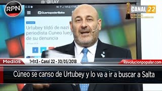 Cúneo se cansó de Urtubey y lo va a ir a buscar a Salta