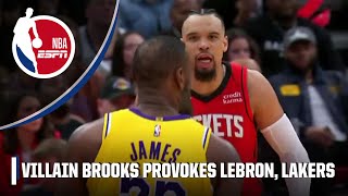 Dillon Brooks' antics were wreaking havoc on the Lakers 👀