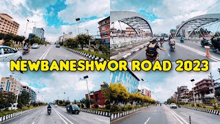 🏍New Baneshwor Road 2023 Time Lapse || Kathmandu After Balen Action || Latest View Kathmandu 2023