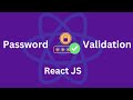 How to validate Password in ReactJS? Password Validation