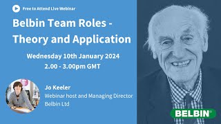 Webinar: Belbin Team Roles: Theory and Application