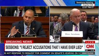 Rep. Jeffries Exposes Sessions Hypocrisy at Judiciary Committee Hearing