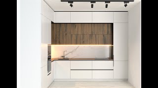 SketchUP Kitchen Design. Проектирование и рендер кухни в реальном времени.