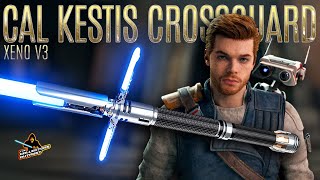 Cal Kestis Crossguard XENO v3 Unboxing \u0026 Review from Vaders Sabers