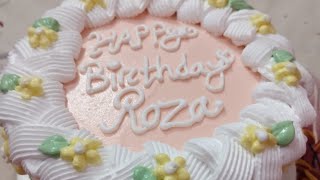 When I decorated my cake decoration 😲😲. cute cake decoration video 🌿💕💞#love #food #foryou #youtube