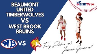 Beaumont United vs West Brook Boys Varsity Basketball