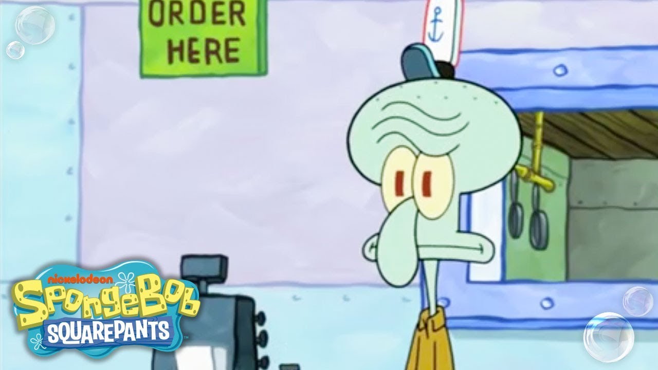 Squidward S Embarrassing Moment Spongebob Youtube