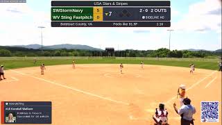 SWStormNavy @ WV Sting Fastpitch (2022.07.02)