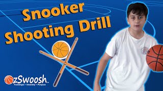 Fun Basketball Games for Kids - Snooker Shooting Drill