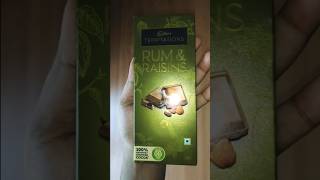 CADBURY Temptations Rum and Raisins chocolate #youtubeshorts #shorts #chocolate #cadbury #review