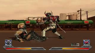 Kamen Rider Blade (PS2) Jaguar Undead vs Chalice