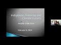 indigenous knowing and climate futures dr. deborah mcgregor