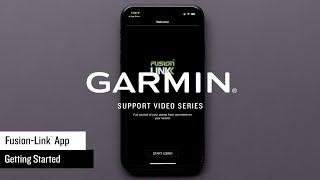 Garmin Support | Fusion-Link™ App | Getting Started (Apple®)